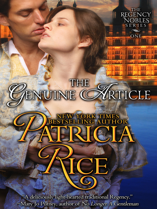 Title details for The Genuine Article by Patricia Rice - Available